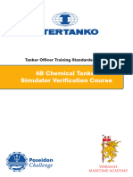 4B Chemical Tanker Simulator Verification Course