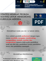 Strategi Membuat Problem Solving Untuk Mendorong Kurikulum Merdeka