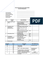 Evaluasi Kontrak Manajemen