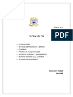 Orden Del Día Secundaria 21-09-23