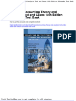 Dwnload Full Financial Accounting Theory and Analysis Text and Cases 10th Edition Schroeder Test Bank PDF