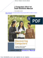 Dwnload Full Discovering Computers 2014 1st Edition Vermaat Solutions Manual PDF