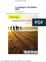 Dwnload full Looking Out Looking in 14th Edition Adler Test Bank pdf