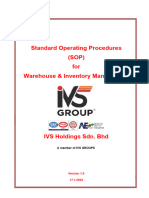 Annex D - SOP For Warehouse and Inventory Management in Ivs