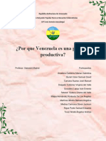 Por Que Venezuela Es Una Potenia Prouctiva 1era Unidad Trabajo en Grupo (PIU) Editado