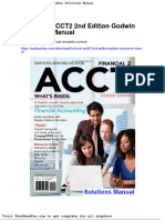 Dwnload Full Financial Acct2 2nd Edition Godwin Solutions Manual PDF