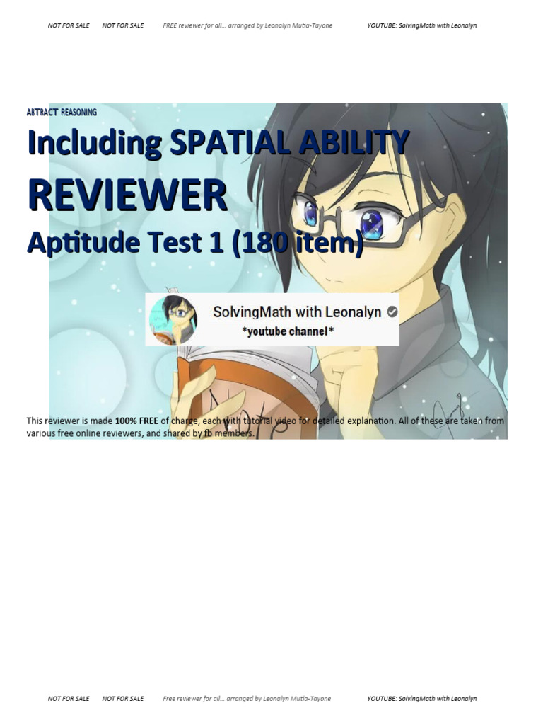 180 abstract and spatial reasoning reviewer part 1 pdf cognition