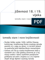 Srpska Knjizevnost 18. I 19. Vijeka