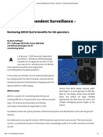 Automatic Dependent Surveillance - Broadcast - Professional Pilot Magazine