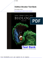 Dwnload Full Biology 3rd Edition Brooker Test Bank PDF