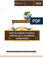 Preparez L'examen de La Geographie Economique