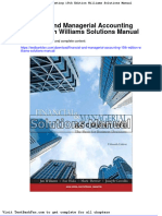 Dwnload Full Financial and Managerial Accounting 15th Edition Williams Solutions Manual PDF