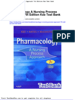 Dwnload Full Pharmacology A Nursing Process Approach 7th Edition Kee Test Bank PDF