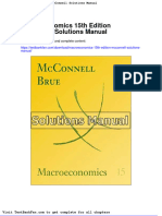 Dwnload Full Macroeconomics 15th Edition Mcconnell Solutions Manual PDF