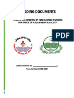 Bid Document Renal Building