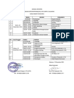 Jadwal Kegiatan