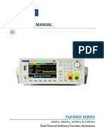 TGF4000 Series Instruction Manual-Iss3