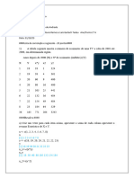 E Statistic A