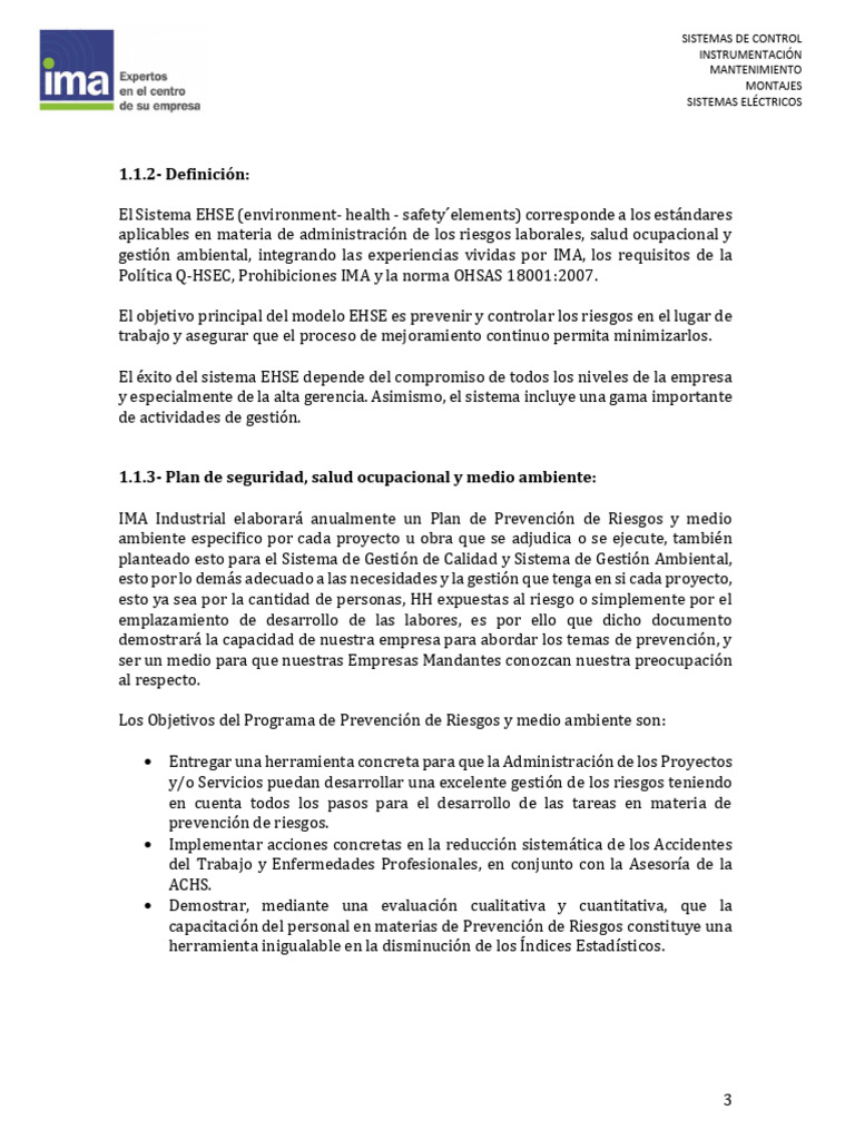 Manual Sistema EHSE-5-8 | PDF | Seguridad y salud ocupacional | Business