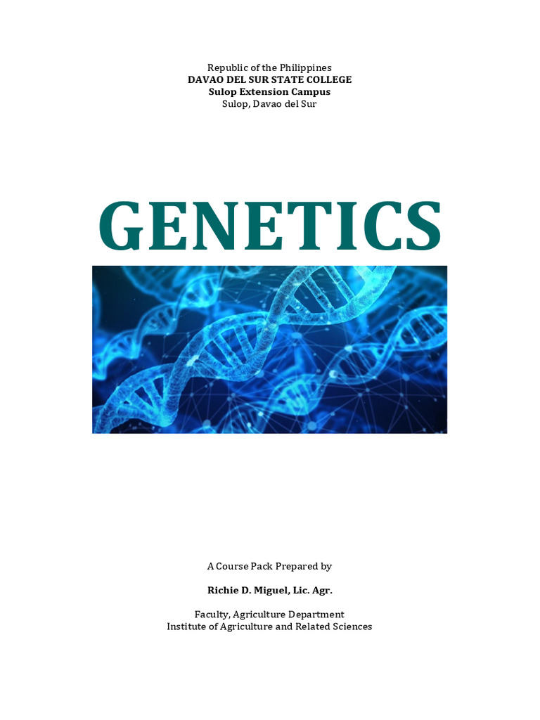 Rdmiguel Genetics | PDF | Dominance (Genetics) | Allele