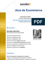 Logística Ecommerce - Clase 1