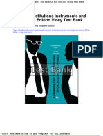 Dwnload Full Financial Institutions Instruments and Markets 8th Edition Viney Test Bank PDF
