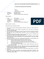 Lampiran 6 Surat Pernyataan Pemohon KPR Bersubsidi (Format G) 2021