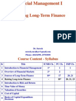 4. Raising Long-Term Finance
