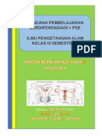 Sistem Reproduksi Pada Manusia: Disusun Oleh WARTOYO, S. Pd. CGP Angk. V Kab. Kendal