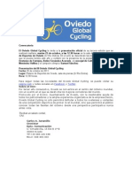 Presentación Oviedo Global Cycling