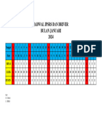 Jadwal Ipsrs Dan Driver Januari 2024