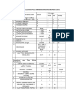 Data Fasilitas Peralatan Praktek