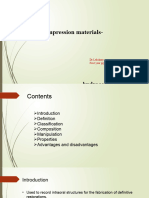 Hydrocolloid Impression Material