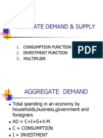 Aggregate Demand &Supply