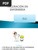 Valoración en Enfermeria