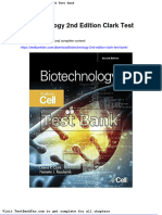 Dwnload Full Biotechnology 2nd Edition Clark Test Bank PDF