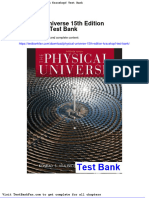 Dwnload Full Physical Universe 15th Edition Krauskopf Test Bank PDF
