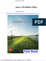 Dwnload Full Physical Science 11th Edition Tillery Test Bank PDF