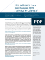 Conocimientos, Activismos y Justicia Epistemológica Como Reparación Colectiva en Colombia