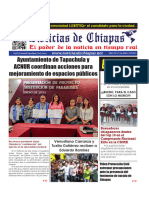 Periódico Noticias de Chiapas, Edición Virtual Miércoles 24 de Enero de 2024