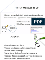 Sesion Toxicidades Tratamientos Oncologicos