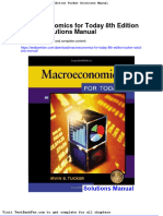 Dwnload Full Macroeconomics For Today 8th Edition Tucker Solutions Manual PDF