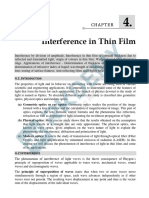 Interference in Thin Film