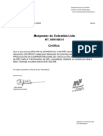 Certificado Laboral 1