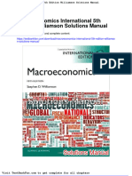 Dwnload Full Macroeconomics International 5th Edition Williamson Solutions Manual PDF