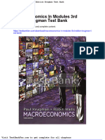 Dwnload Full Macroeconomics in Modules 3rd Edition Krugman Test Bank PDF