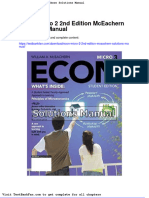 Dwnload Full Econ Micro 2 2nd Edition Mceachern Solutions Manual PDF