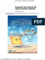 Dwnload Full Financial Managerial Accounting 6th Edition Horngren Solutions Manual PDF