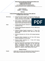 SP & Panduan Manajemen Risiko Fasilitas & Lingkungan 2022