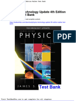 Dwnload Full Physics Technology Update 4th Edition Walker Test Bank PDF